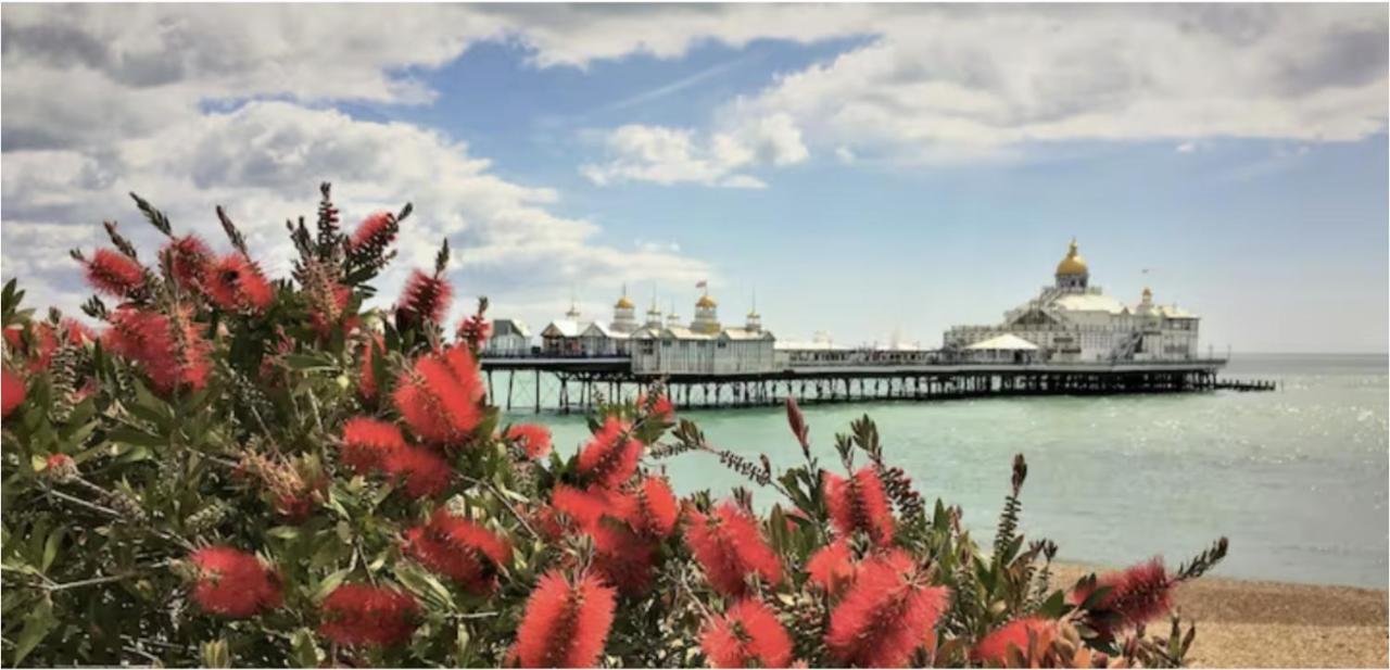 Burlington Palace Eastbourne Seafront Villa With Garden. Exterior foto